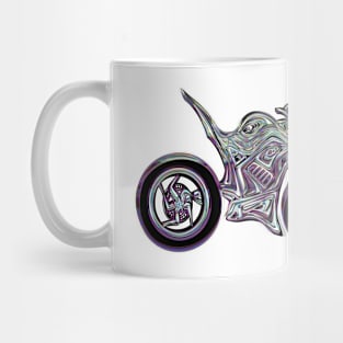 Chrome  Hyper Naked Motorcycle Mug